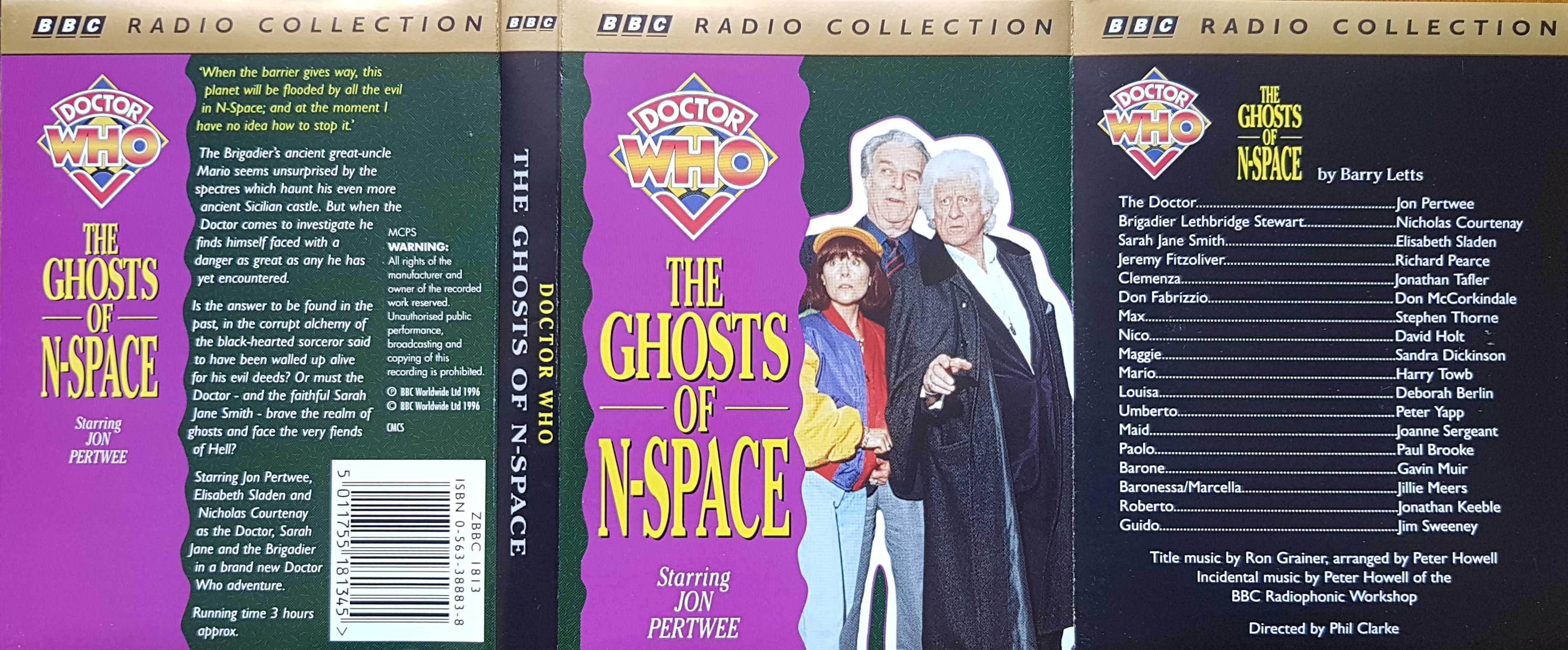 Picture of ZBBC 1813 Doctor Who - The ghosts of 'n' space by artist Barry Letts from the BBC records and Tapes library